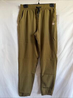 Women's Olive Drawstring Jogger Pants - Unbranded